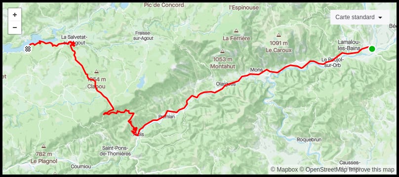 Boucle en Occitanie - Etape 1