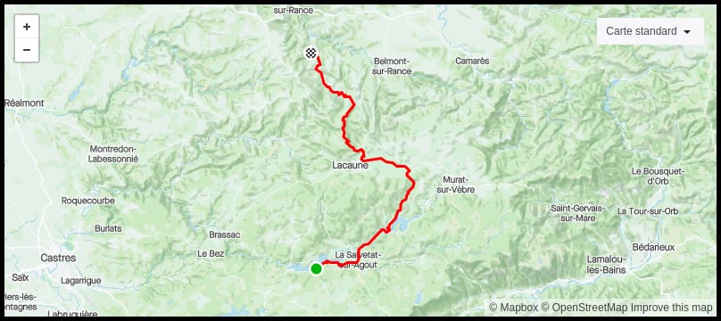 Boucle en Occitanie - étape 2