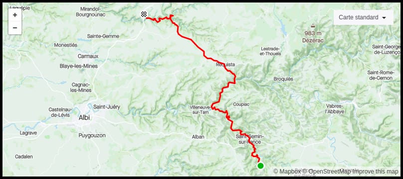 Boucle en Occitanie - étape 3